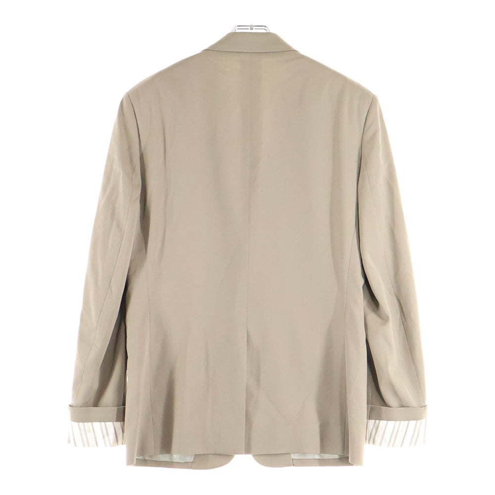 DIOR(ディオール) ノッチドラペル 2B テーラードジャケット スラックスパンツ セットアップスーツ ベージュ 113C293A4739/033C114C4739
