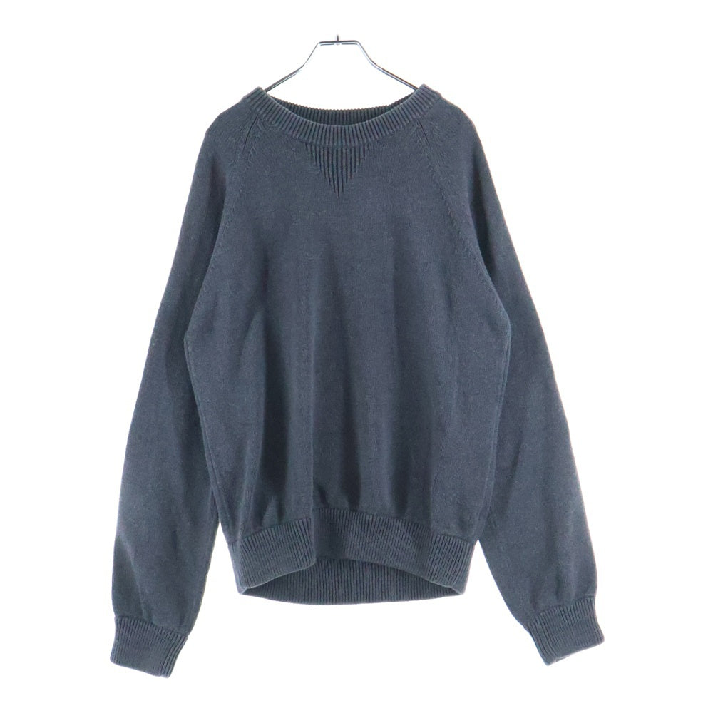 DIOR(ディオール) 19AW 袖オブリーククルーネックニットセーター グレー 943M672AT072