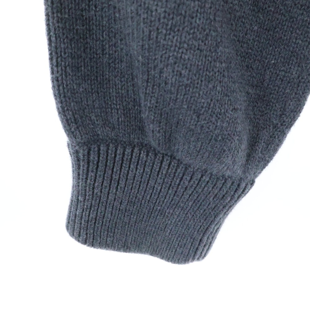 DIOR(ディオール) 19AW 袖オブリーククルーネックニットセーター グレー 943M672AT072