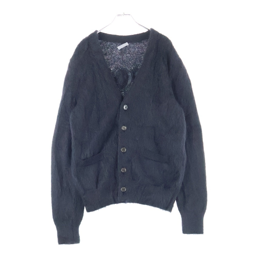 DIOR(ディオール) 21AW ×Peter Doig Cardigan ピーター ドイグ バックロゴ刺繍 モヘヤ ナイロン ウール ニット カーディガン ブラック 143M233AT295