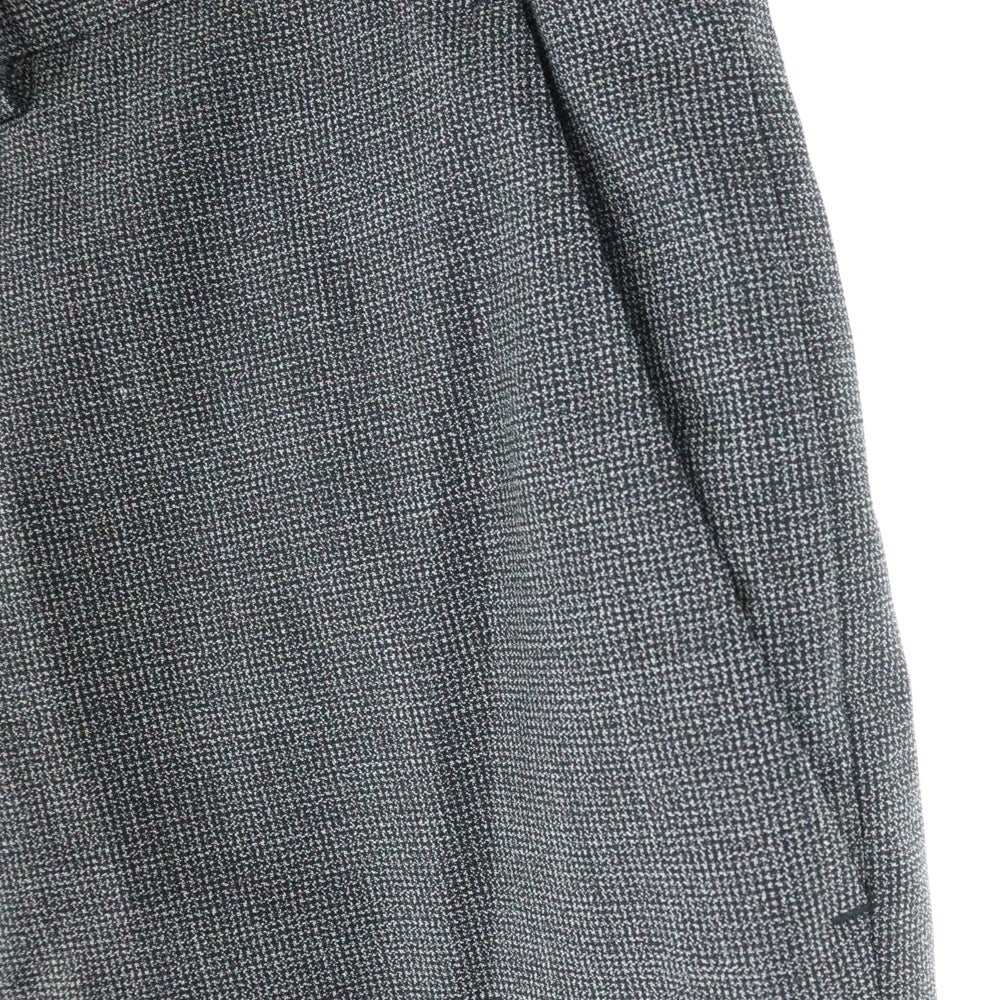 DIOR(ディオール) ロールアップ センタープレス スラックスパンツ チャコールグレー 113C127A4994