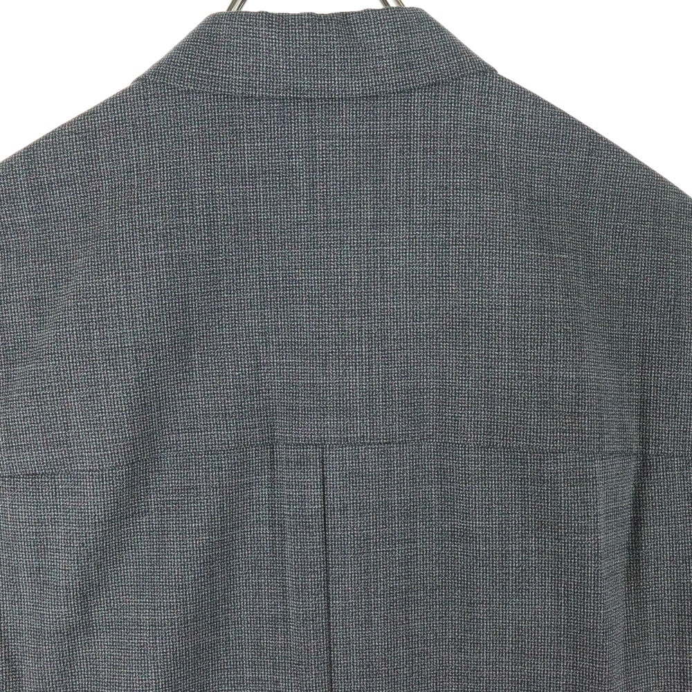 DIOR(ディオール) CD ロゴ ノッチドラペル 3B テーラードジャケット チャコールグレー 113C278A4994