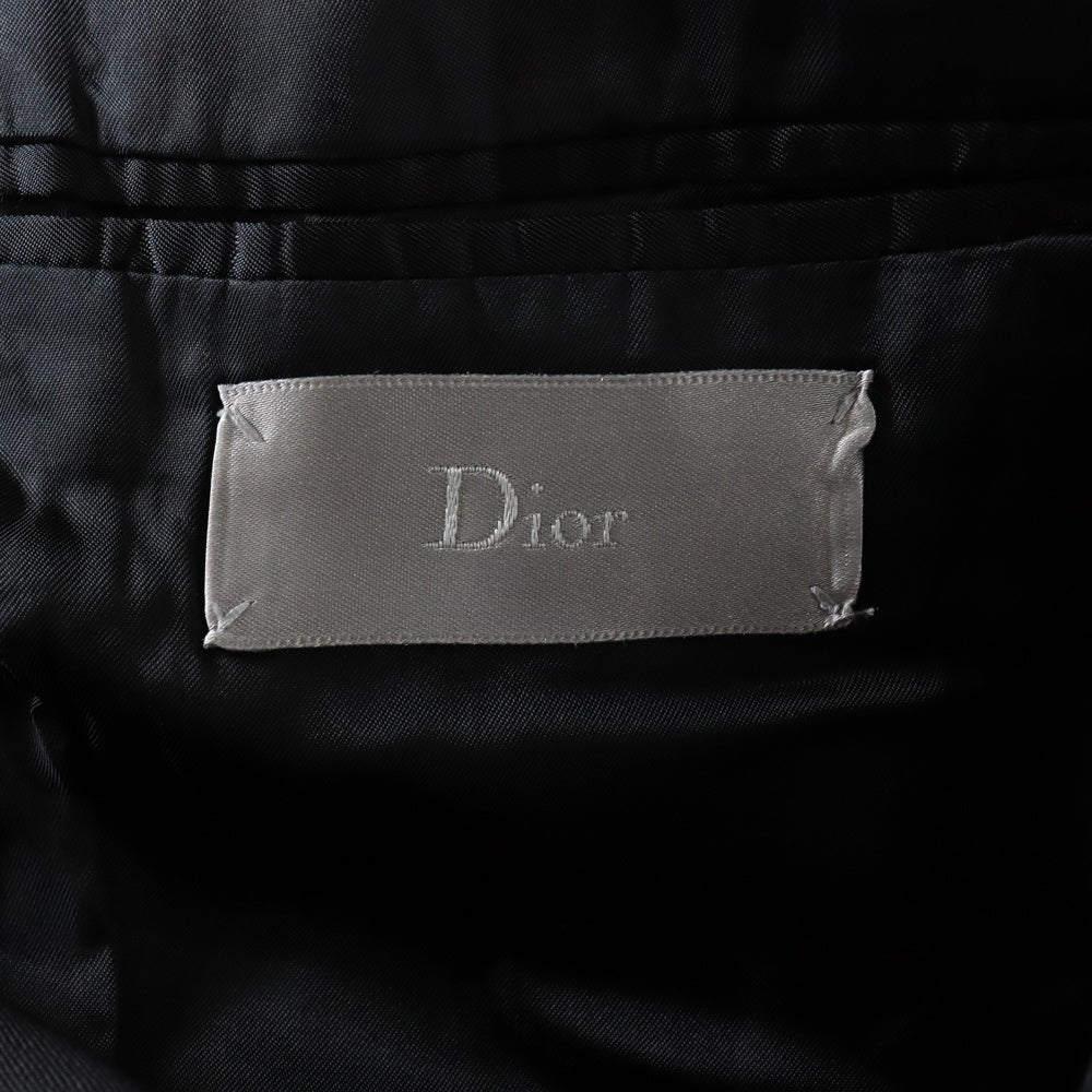 Dior HOMME(ディオールオム) 18AW ATELIER アトリエロゴ 2B テーラードジャケット ブラック 863C205I5463