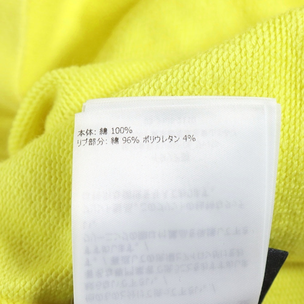 MONCLER(モンクレール) 19SS ×Fragment MAGLIA フラグメント ロゴ スウェットプルオーバーパーカー イエロー E109U8003750