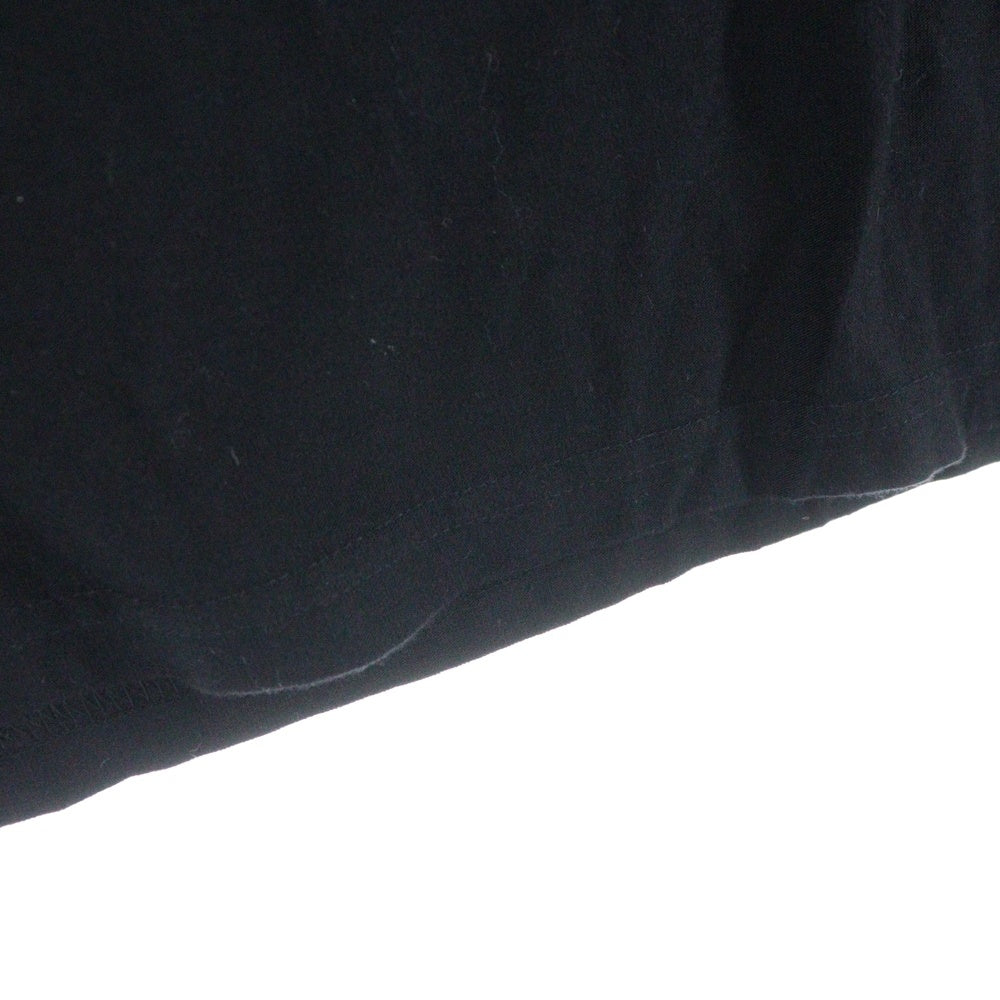 Berluti(ベルルッティ) パイル地ロゴ クルーネック 長袖Tシャツ カットソー ブラック