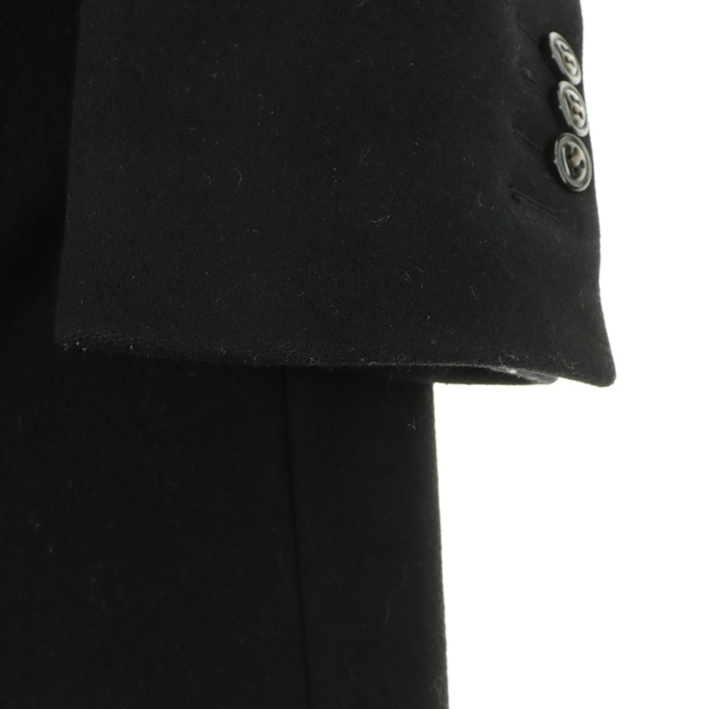 DSQUARED2(ディースクエアード) 15AW ウール チェスターコート ロングコート ブラック S74AA0078