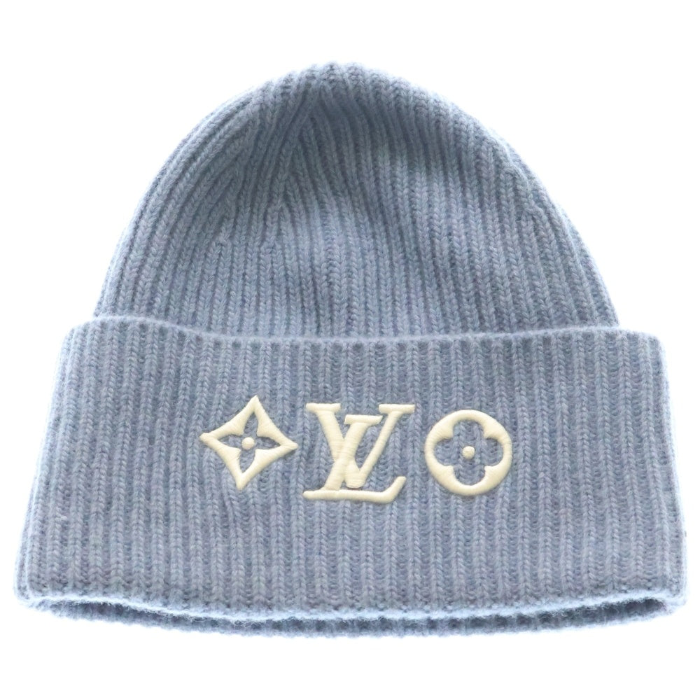 LOUIS VUITTON(ルイヴィトン) LV ヘッドライン ロゴ刺繍 ニット帽