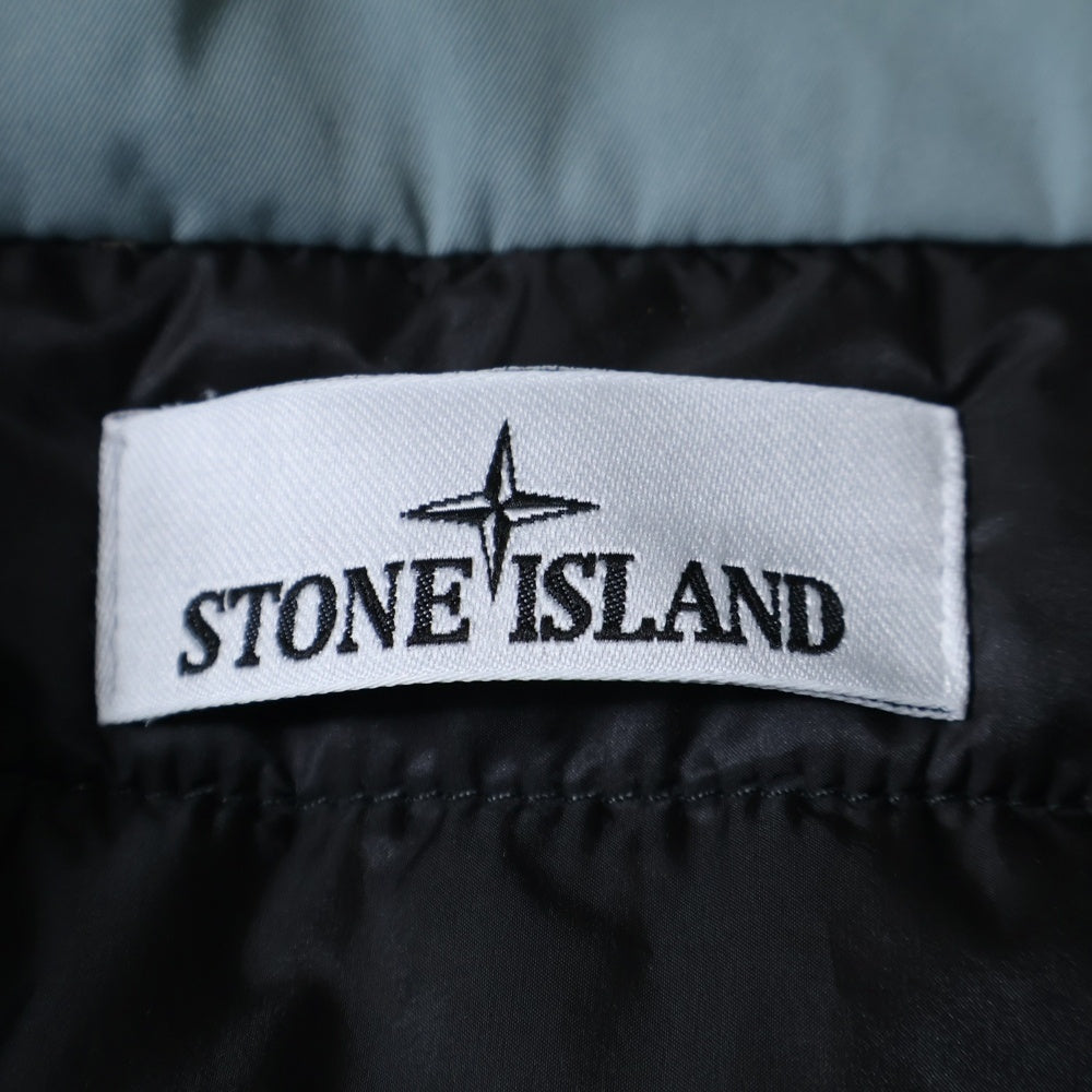 STONE ISLAND(ストーンアイランド) 24AW POLYESTER MICRO TWILL JACKET ポリエステル マイクロツイル ワッペンロゴ ジップアップ ジャケット ブルー 811543726