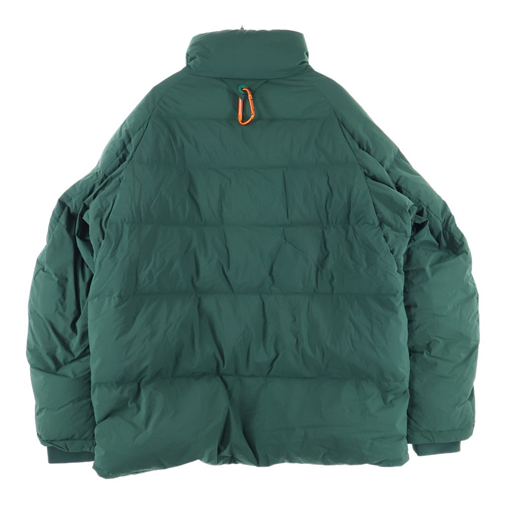 White Mountaineering(ホワイトマウンテニアリング) ×TAION DOWN JACKET タイオン ナイロン ジップアップ ダウンジャケット グリーン WM2373201