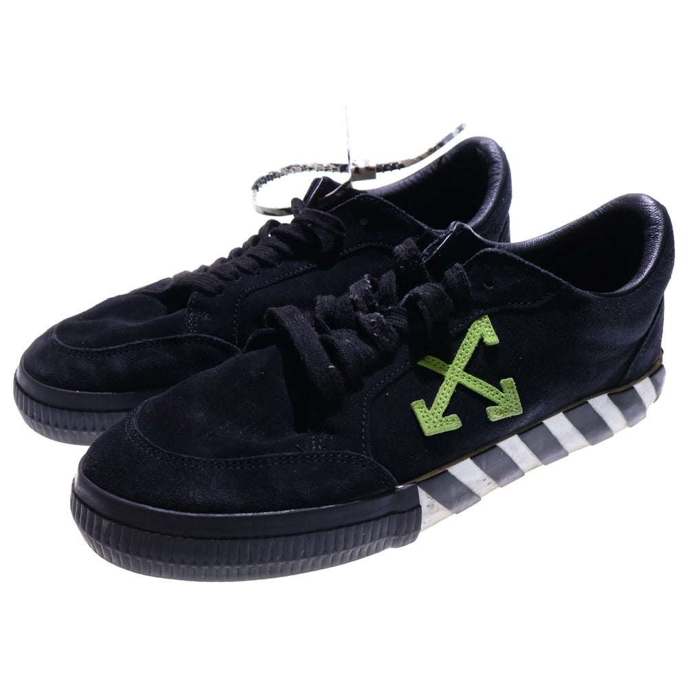 OFF-WHITE(オフホワイト) 21SS VULC LOW アローロゴ ローカットスニーカー ブラック OMIA085S21LEA0021055