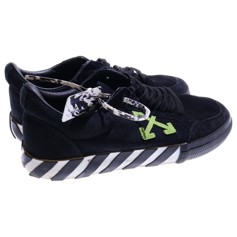 OFF-WHITE(オフホワイト) 21SS VULC LOW アローロゴ ローカットスニーカー ブラック OMIA085S21LEA0021055