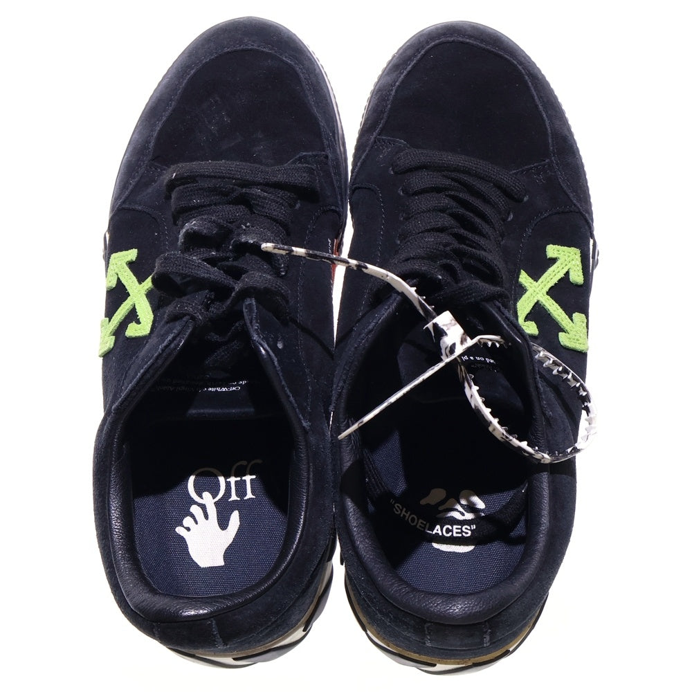 OFF-WHITE(オフホワイト) 21SS VULC LOW アローロゴ ローカットスニーカー ブラック OMIA085S21LEA0021055