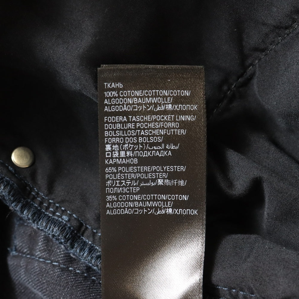 BALENCIAGA(バレンシアガ) 24SS Drawstring Baggy Jeans ドローストリング バギー ワイド デニムパンツ ブラック 786643 TQW59