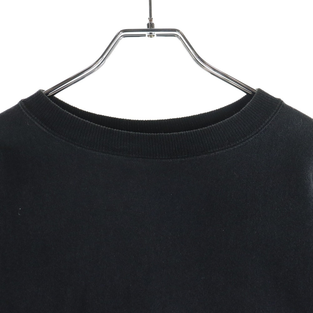 CHAMPION(チャンピオン) 90S VINTAGE REVERSE WEAVE ヴィンテージ リバースウェーブ 刺繍タグ 目あり クルーネック スウェットトレーナー ブラック