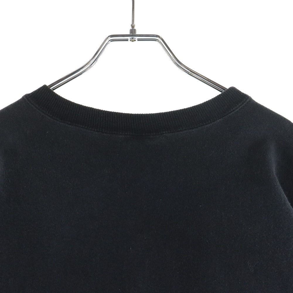 CHAMPION(チャンピオン) 90S VINTAGE REVERSE WEAVE ヴィンテージ リバースウェーブ 刺繍タグ 目あり クルーネック スウェットトレーナー ブラック