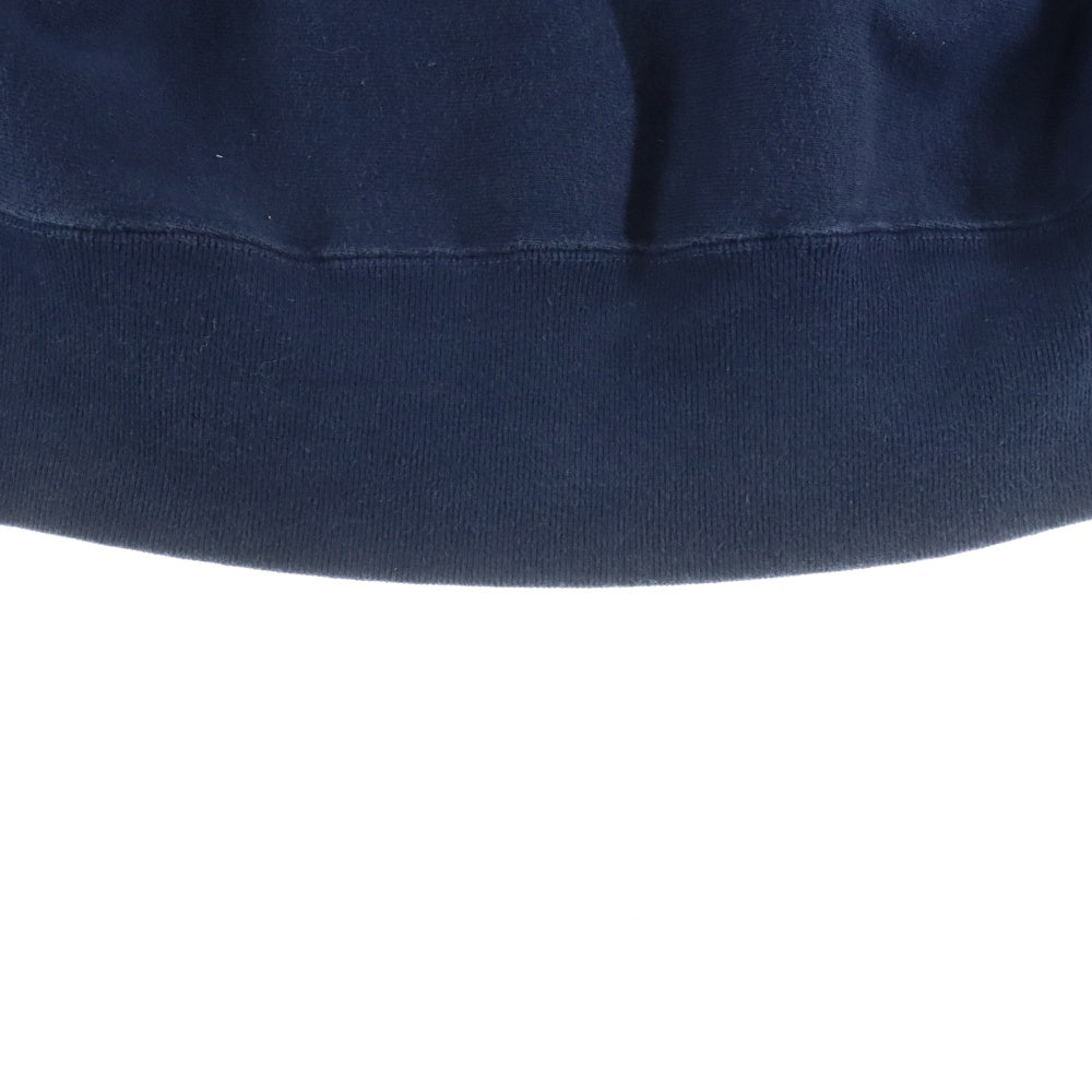 CHAMPION(チャンピオン) 80S VINTAGE REVERSE WEAVE ヴィンテージ リバースウェーブ トリコタグ中期 フロッキープリント クルーネック スウェットトレーナー ネイビー