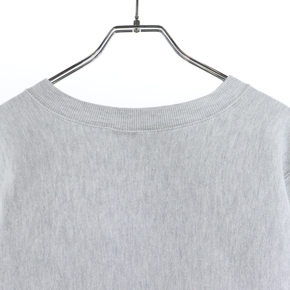 CHAMPION(チャンピオン) 90S VINTAGE REVERSE WEAVE WESTPOINT PREP ヴィンテージ リバースウェーブ 刺繍タグ プリント クルーネック スウェットトレーナー グレー