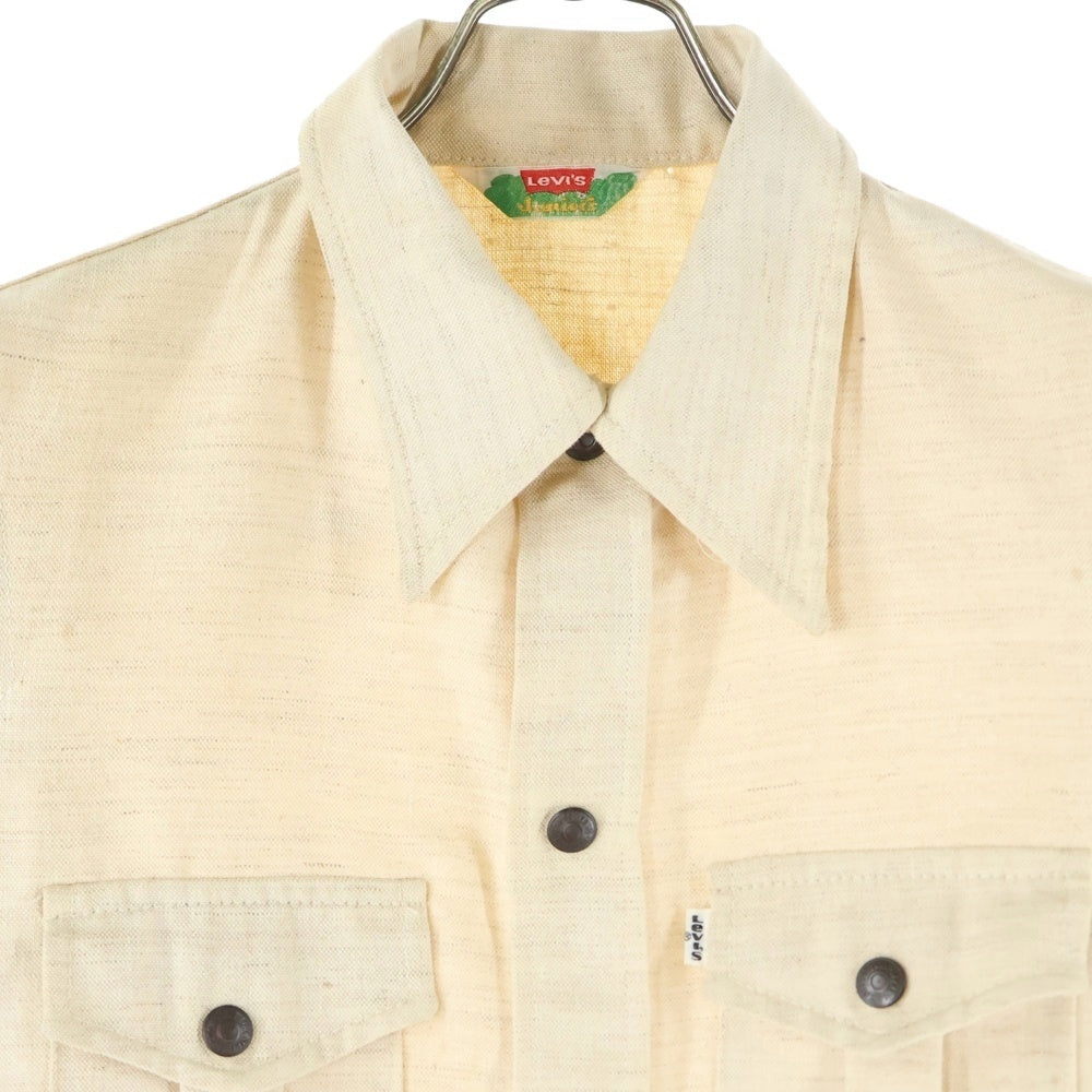 Levi's(リーバイス) Juniors 70S VINTAGE SAFARI JACKET ヴィンテージ ミリタリー サファリ ジャケット アイボリー