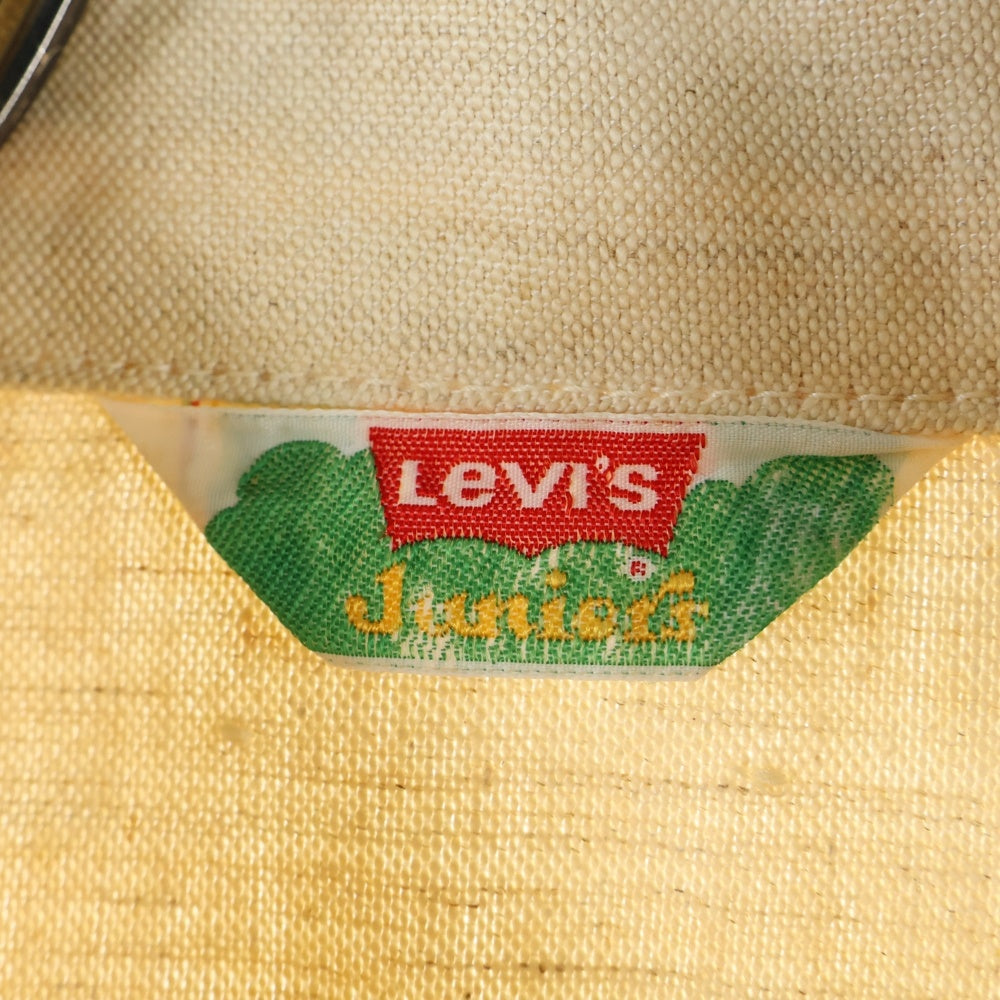 Levi's(リーバイス) Juniors 70S VINTAGE SAFARI JACKET ヴィンテージ ミリタリー サファリ ジャケット アイボリー