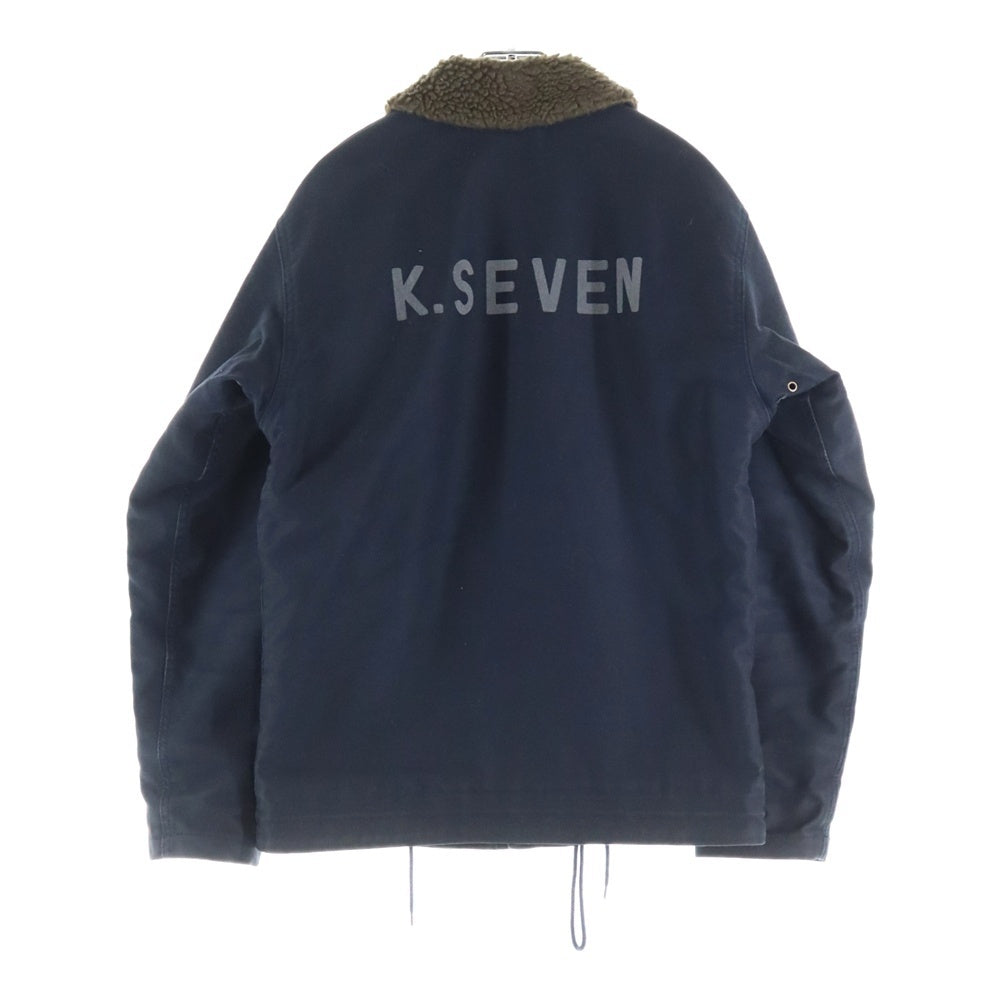 TENDERLOIN(テンダーロイン) N-1 K.SEVEN アルパカウール デッキジャケット ネイビー