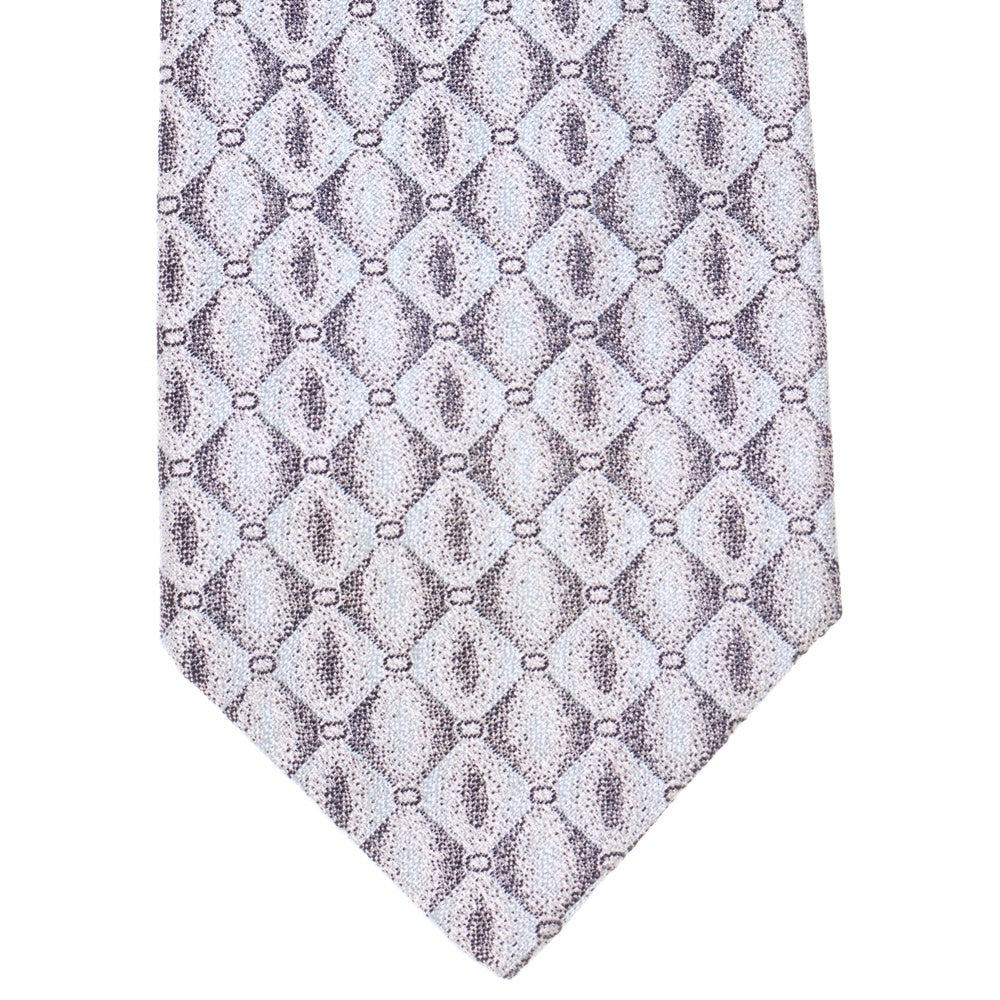 GIANNI VERSACE(ジャンニ ヴェルサーチ) 総柄 シルク ネクタイ ライトグリーン