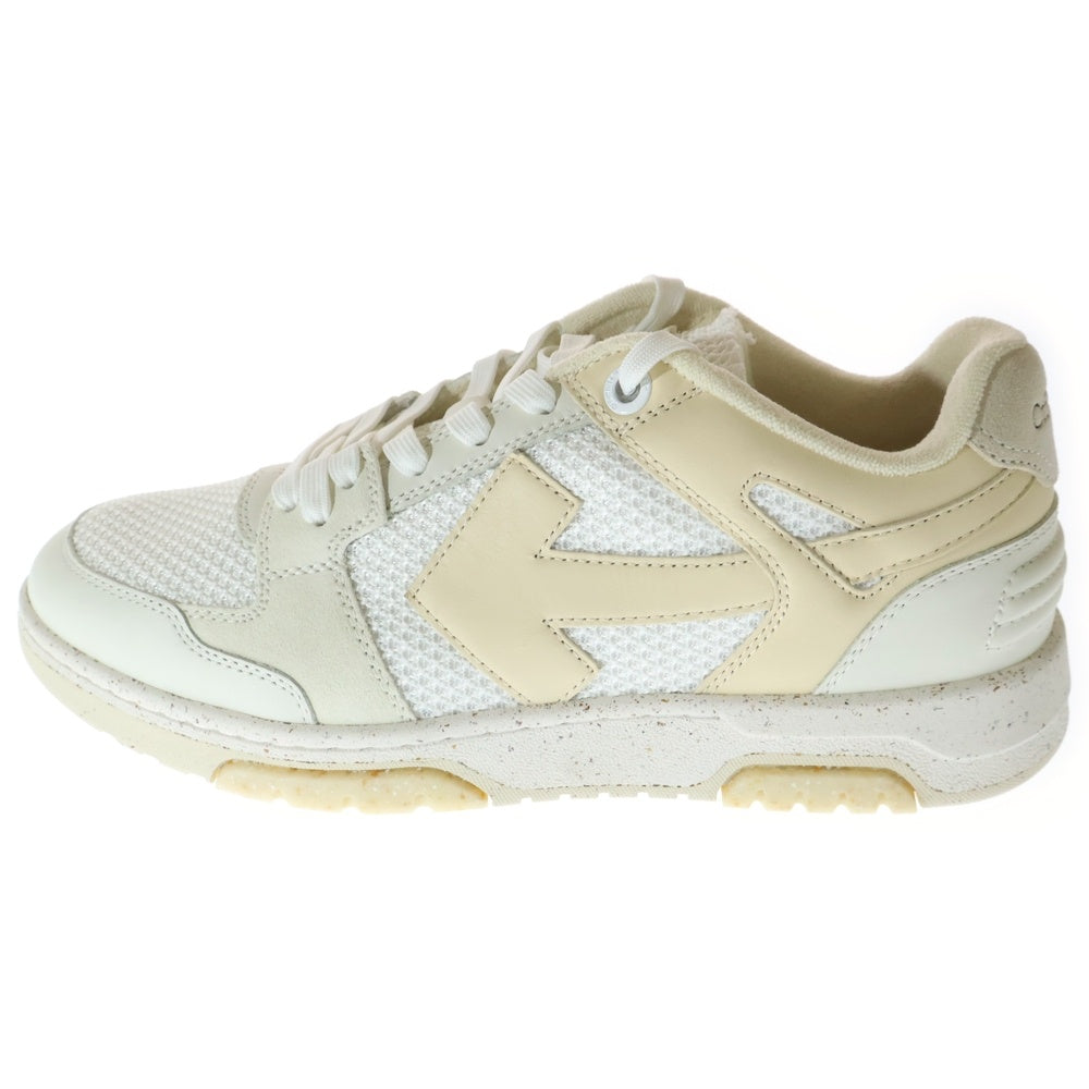 OFF-WHITE(オフホワイト) RS SLIM OUT OF OFFICE スリム アウト オブ オフィス ローカットスニーカー ベージュ OMIA243G23LEA0010104