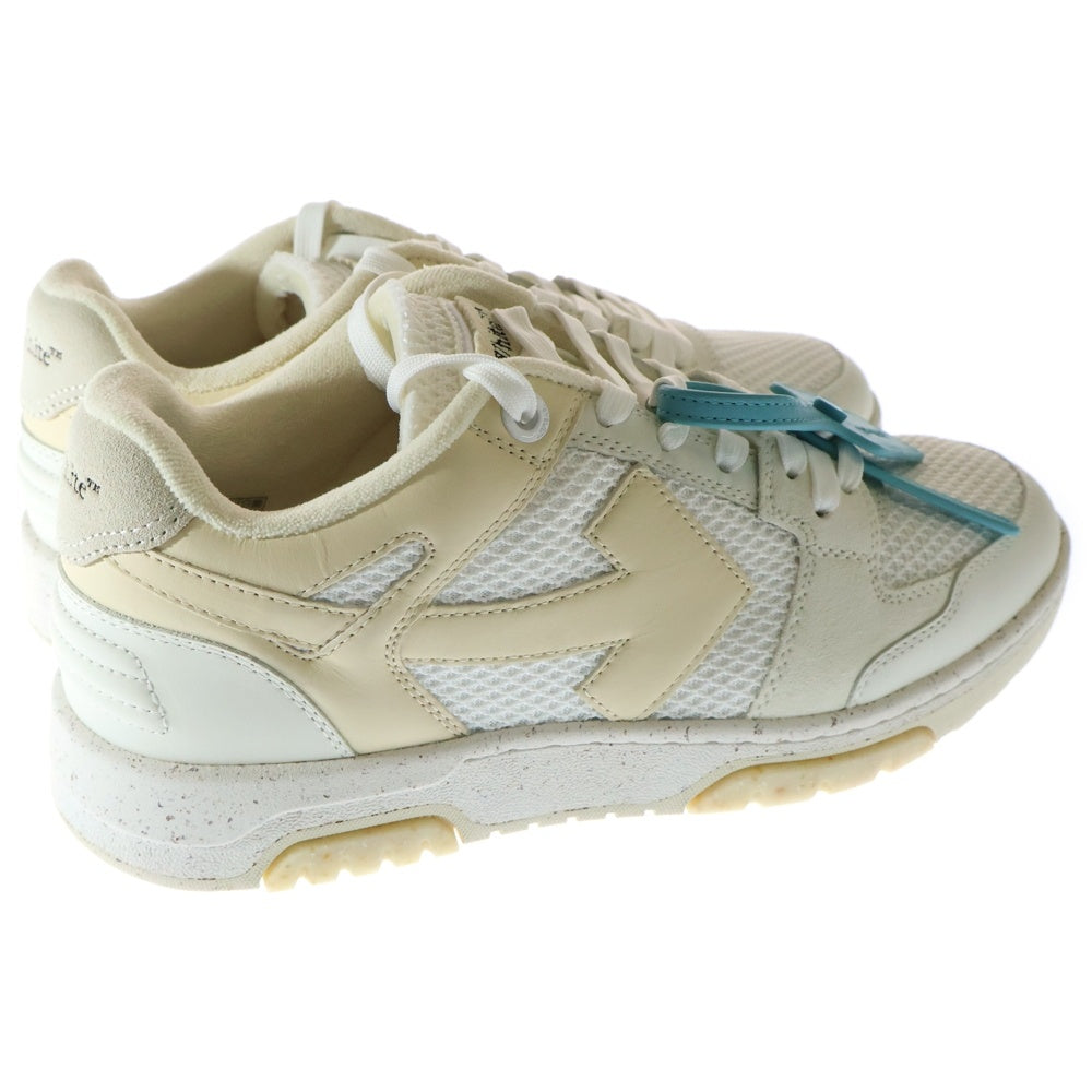 OFF-WHITE(オフホワイト) RS SLIM OUT OF OFFICE スリム アウト オブ オフィス ローカットスニーカー ベージュ OMIA243G23LEA0010104
