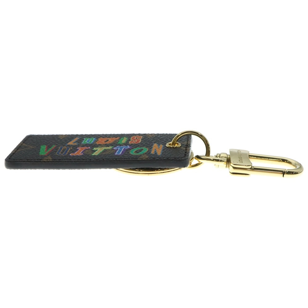 LOUIS VUITTON(ルイヴィトン) ×NBA エヌビーエー ポルトクレ モノグラム レターズ バッグチャーム キーホルダー ブラウン MP3019 BC0231