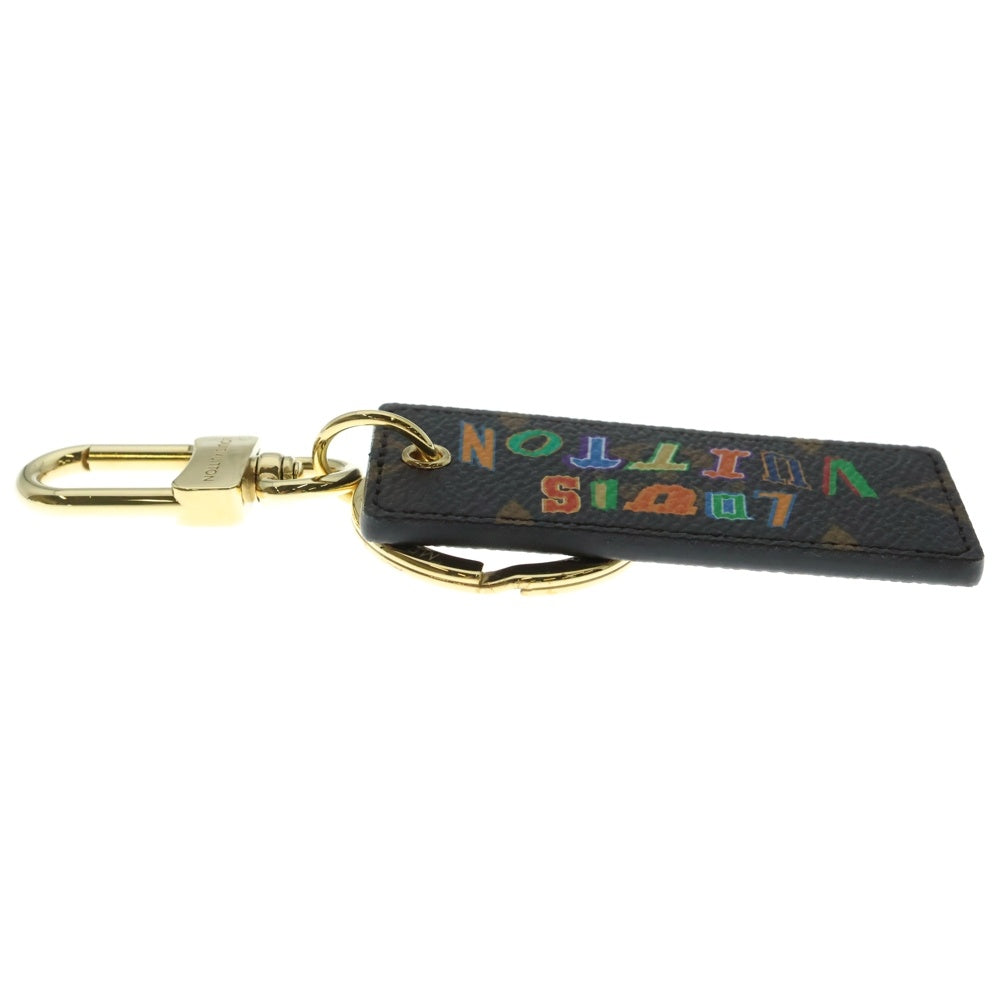 LOUIS VUITTON(ルイヴィトン) ×NBA エヌビーエー ポルトクレ モノグラム レターズ バッグチャーム キーホルダー ブラウン MP3019 BC0231