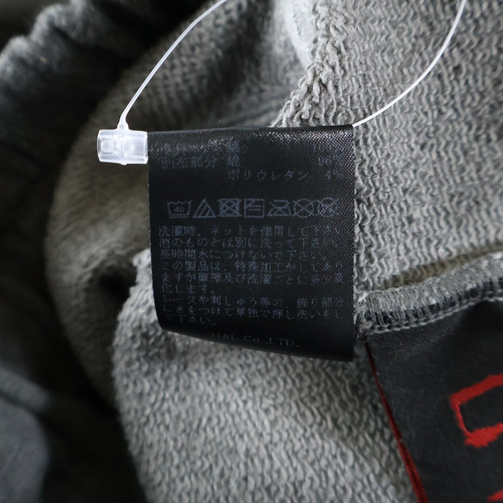 cvtvlist(カタリスト) 24SS ユージュアル刺繍スウェットパンツ コーティングヴィンテージ加工 カタリスト 2401090401