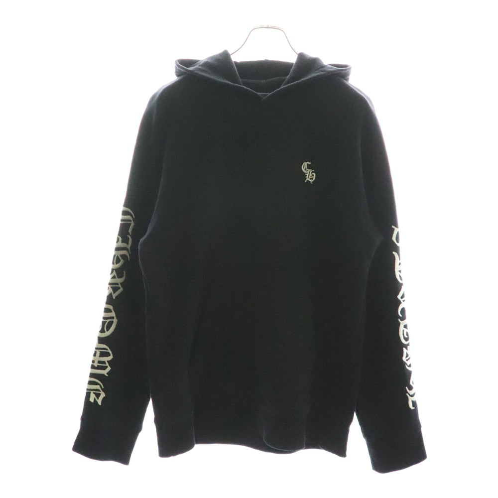 CHROME HEARTS(クロムハーツ) Y NOT SLO RIDE HD PLVR ワイノット CH刺繍 プルオーバー スウェット パーカー ブラック