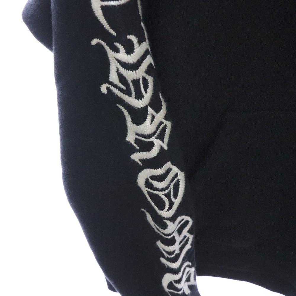 CHROME HEARTS(クロムハーツ) Y NOT SLO RIDE HD PLVR ワイノット CH刺繍 プルオーバー スウェット パーカー ブラック