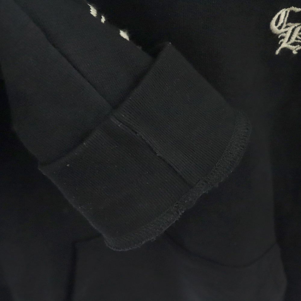CHROME HEARTS(クロムハーツ) Y NOT SLO RIDE HD PLVR ワイノット CH刺繍 プルオーバー スウェット パーカー ブラック