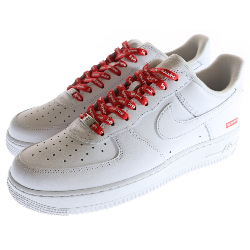 NIKE(ナイキ) ×SUPREME AIR FORCE 1 LOW シュプリーム エアフォース1 ローカットスニーカー シューズ ホワイト US10.5/28.5cm CU9225-100