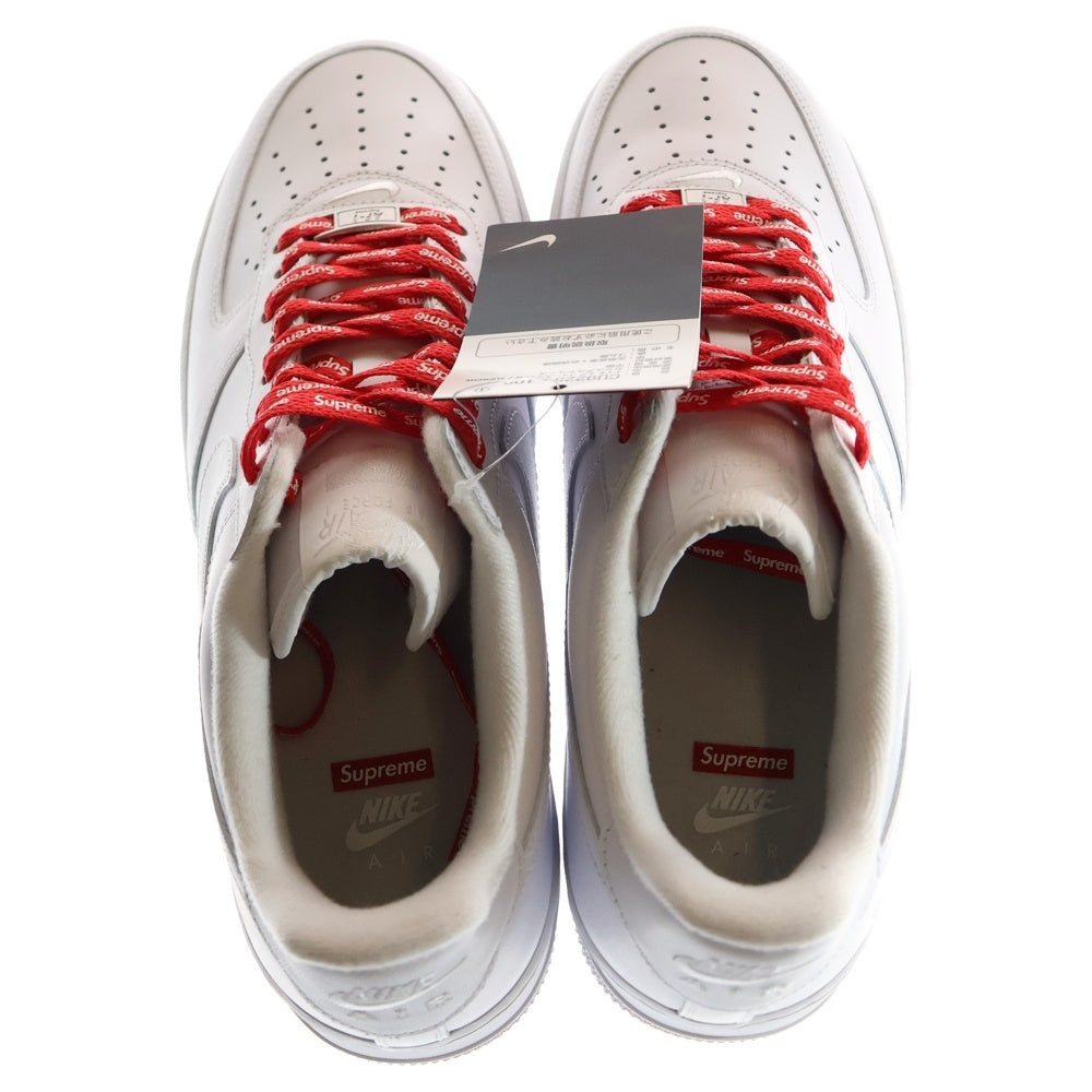 NIKE(ナイキ) ×SUPREME AIR FORCE 1 LOW シュプリーム エアフォース1 ローカットスニーカー シューズ ホワイト US10.5/28.5cm CU9225-100
