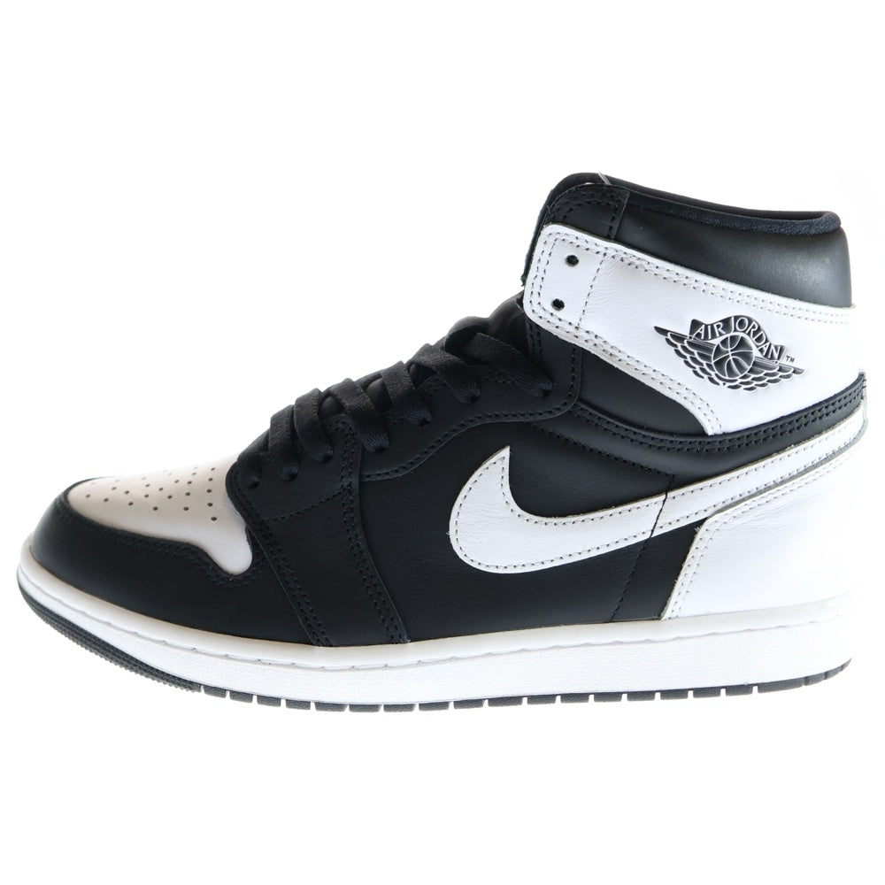 NIKE(ナイキ) AIR JORDAN 1 RETRO HIGH OG エアジョーダン1 レトロ OG ハイカットスニーカー シューズ ブラック/ホワイト US10.5/28.5cm DZ5485-010