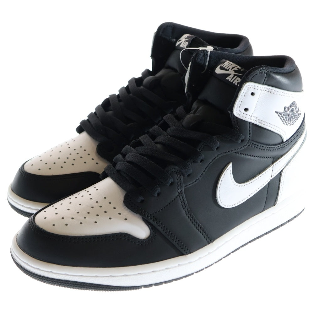 NIKE(ナイキ) AIR JORDAN 1 RETRO HIGH OG エアジョーダン1 レトロ OG ハイカットスニーカー シューズ ブラック/ホワイト US10.5/28.5cm DZ5485-010