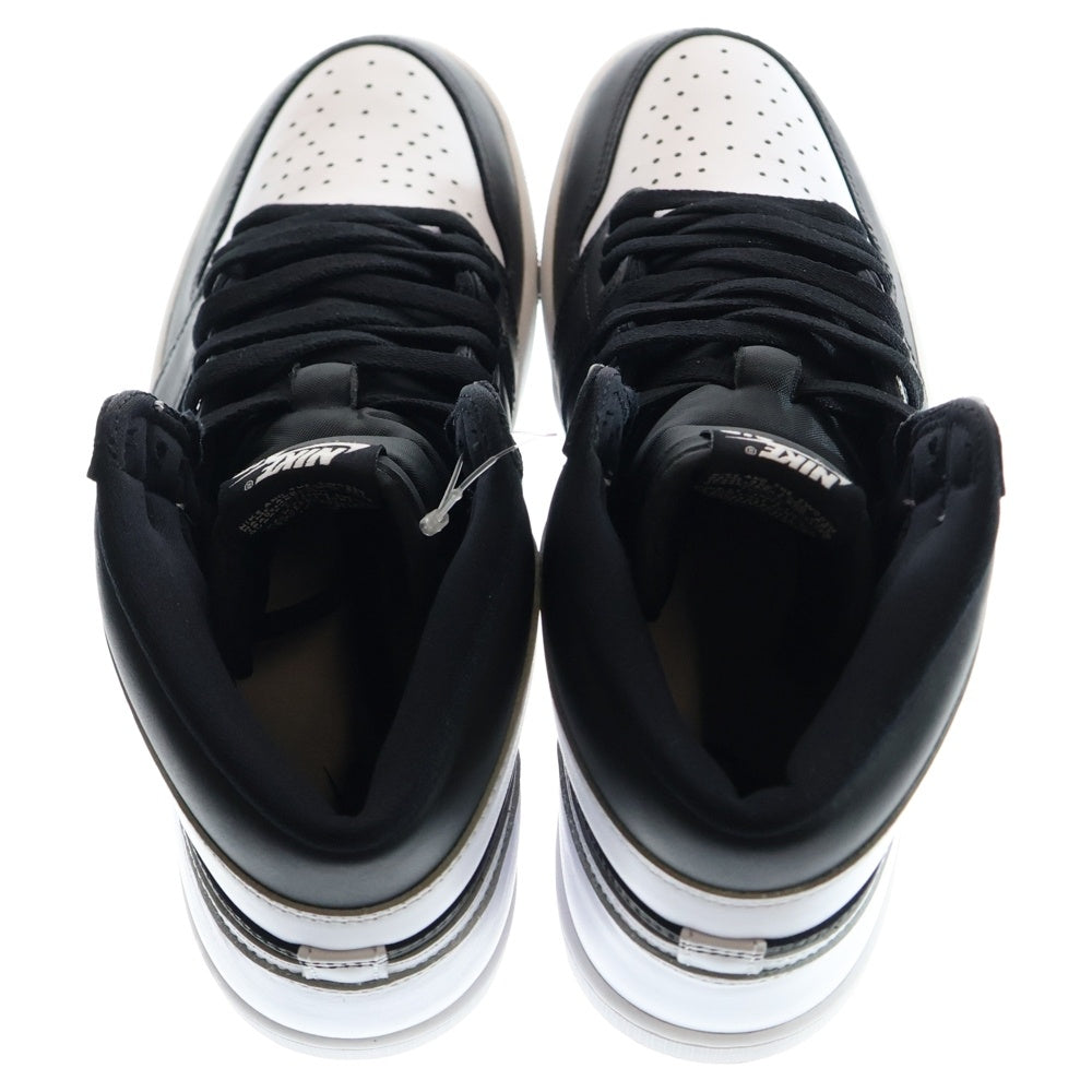 NIKE(ナイキ) AIR JORDAN 1 RETRO HIGH OG エアジョーダン1 レトロ OG ハイカットスニーカー シューズ ブラック/ホワイト US10.5/28.5cm DZ5485-010