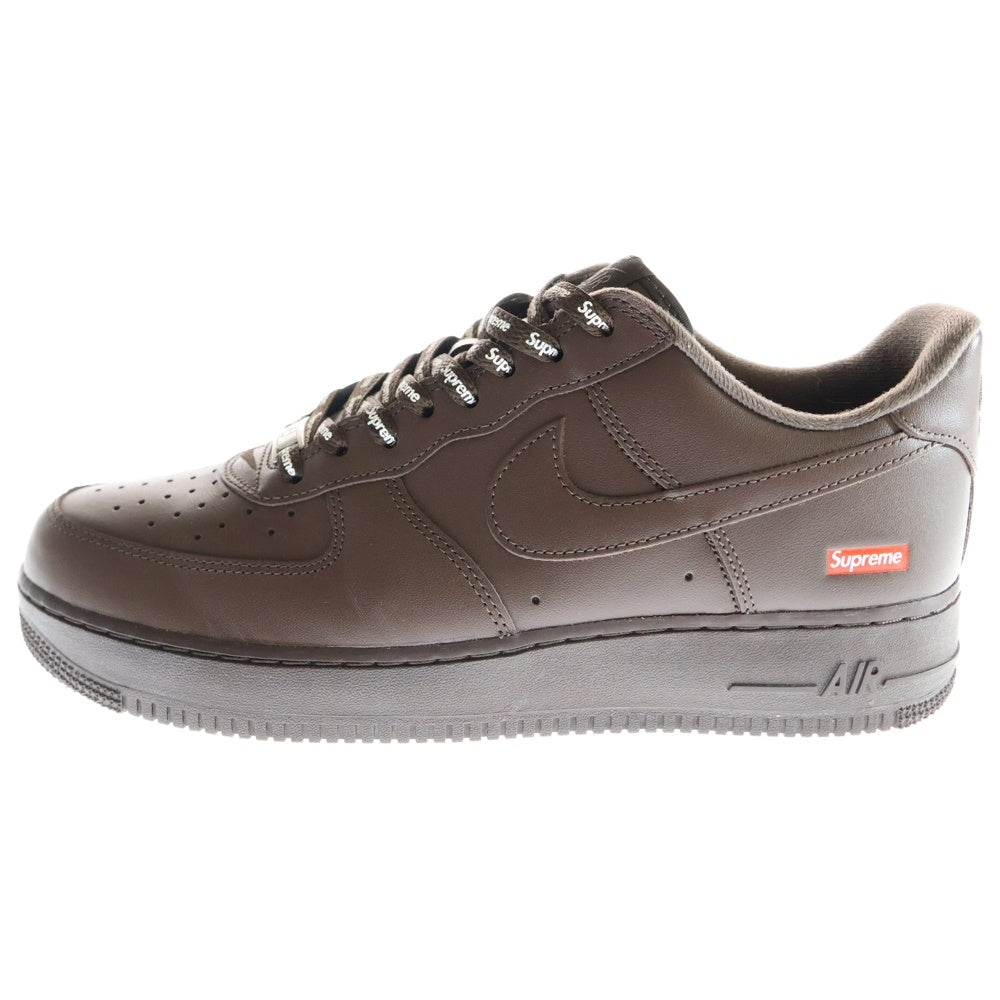 NIKE(ナイキ) ×SUPREME AIR FORCE 1 LOW BAROQUE BROWN シュプリーム エアフォース1 ローカットスニーカー シューズ ブラウン US10/28cm CU9225-200