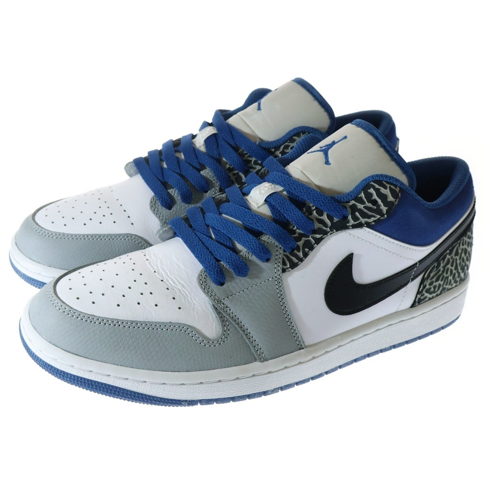 NIKE(ナイキ) AIR JORDAN 1 LOW SE TRUE BLUE エアジョーダン1 ローカットスニーカー ブルー/ホワイト US10.5/28.5cm DM1199-140