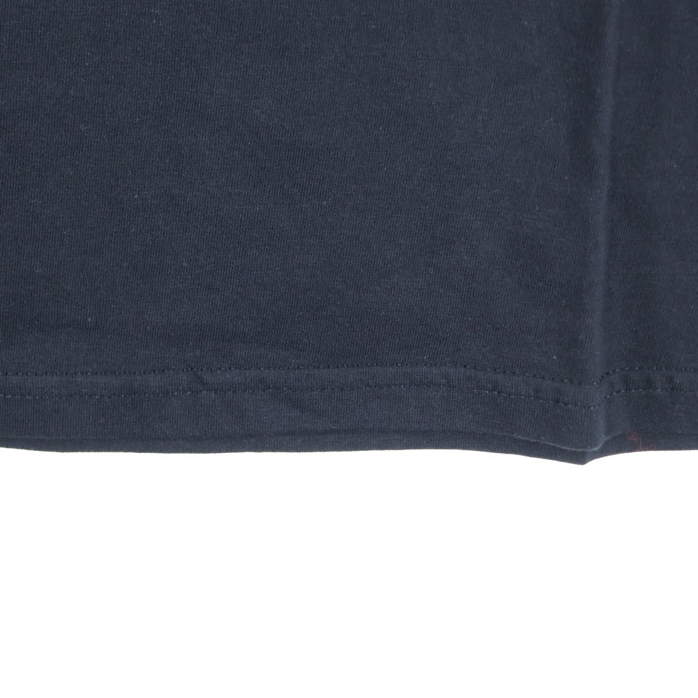 Lewis Leathers(ルイスレザー) TON UP KIDS TEE 両面プリント クルーネック半袖Tシャツ ブラック