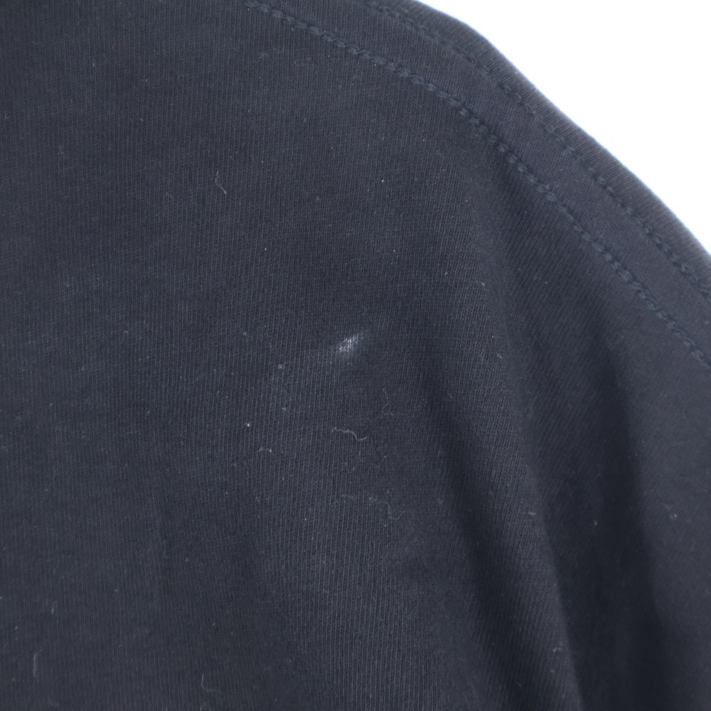 Maison Margiela 10(メゾン マルジェラ) カレンダーロゴ ペンキプリント クルーネック半袖Tシャツ カットソー ブラック