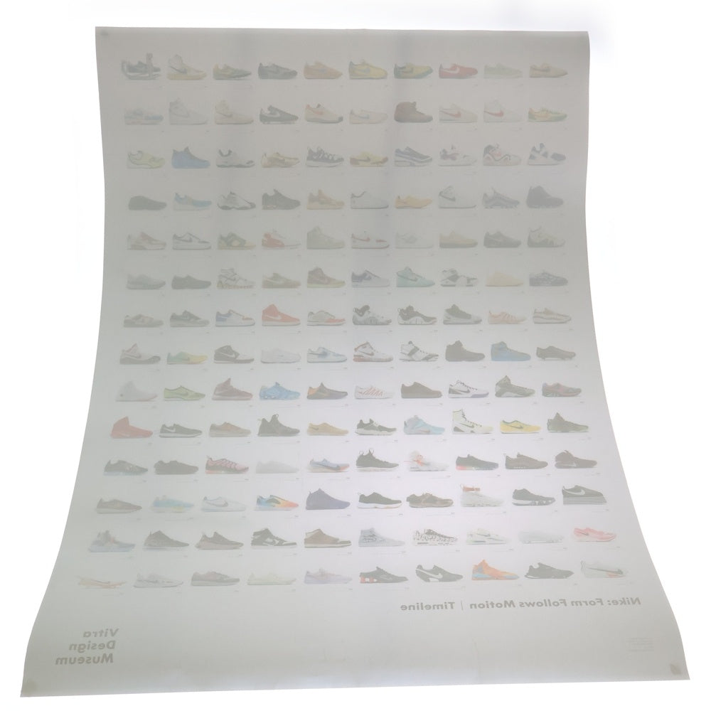 NO BRAND(ノーブランド) TIMELINE POSTER FORM FOLLOWS MOTION タイムラインポスター フォーム フォローズ モーション ホワイト