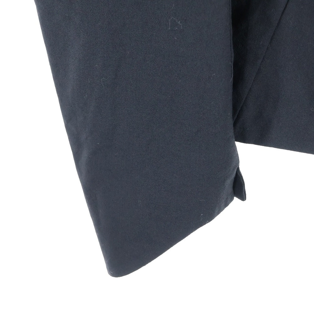 NO BRAND(ノーブランド) HNBM ナイロン ジップアップジャケット ブルゾン ブラック