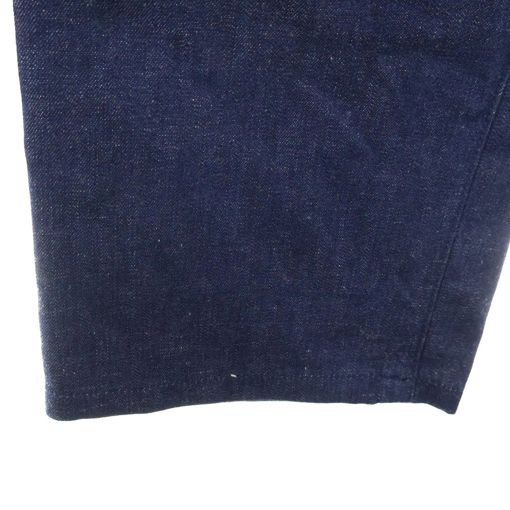 DISCOVERED(ディスカバード) ジップフライ ロゴパッチ デニムパンツ インディゴ DC-S12-PT-14