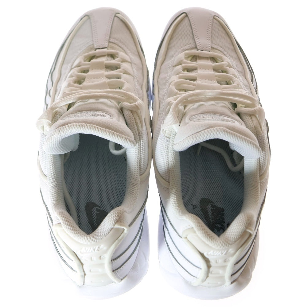 NIKE(ナイキ) AIR MAX95 Essential White Grey Fog エアマックス エッセンシャル ホワイト グレー フォグ ローカットスニーカー ホワイト US10/28cm CT1268-100