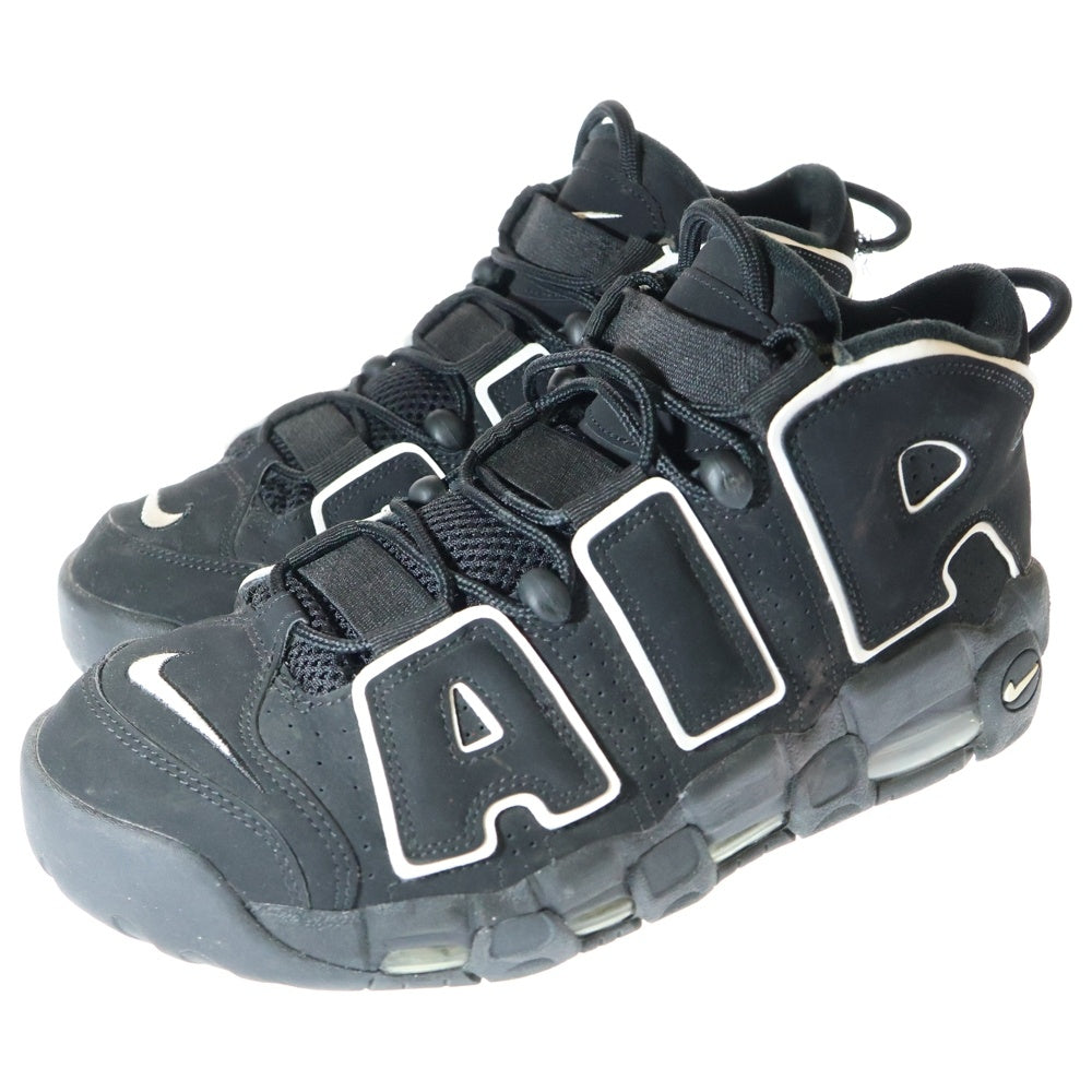 NIKE(ナイキ) AIR MORE UPTEMPO エア モア アップテンポ ハイカットスニーカー ブラック US10/28cm 414962-002