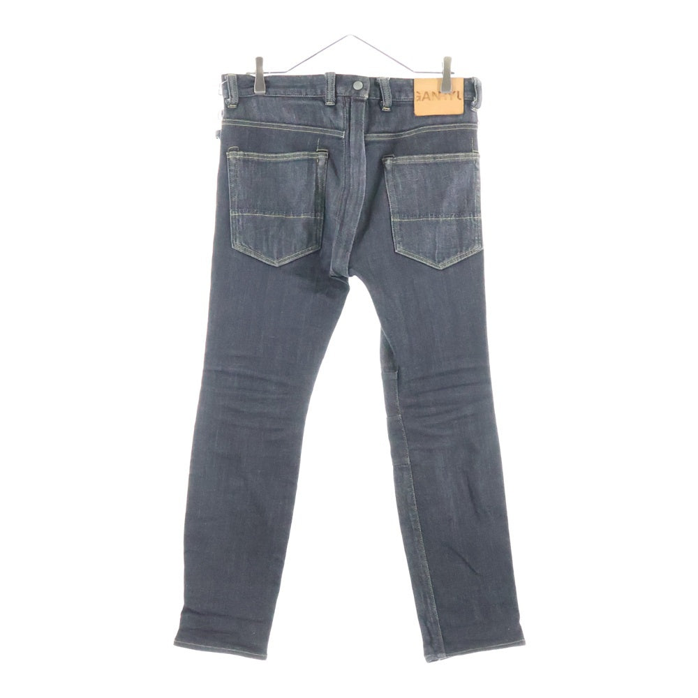 GANRYU(ガンリュウ) 16AW ストレッチ バイカー スキニーパンツ ブラック ER-P009 AD2016