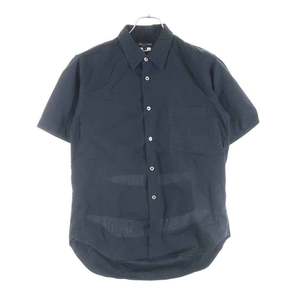 COMME des GARCONS HOMME PLUS(コムデギャルソンオムプリュス) 15SS AD2015 バック デザイン 半袖シャツ ブラック PQ-B011