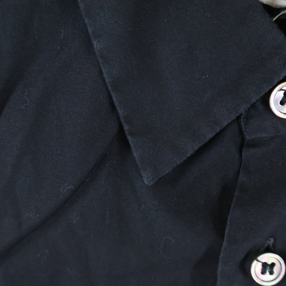 COMME des GARCONS HOMME PLUS(コムデギャルソンオムプリュス) 15SS AD2015 バック デザイン 半袖シャツ ブラック PQ-B011